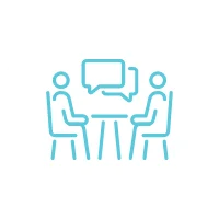 内容確認のやり取り